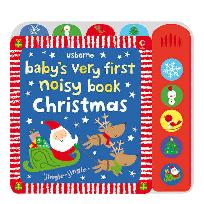 Usborne Books Baby's Very First Noisy Book Christmas Book