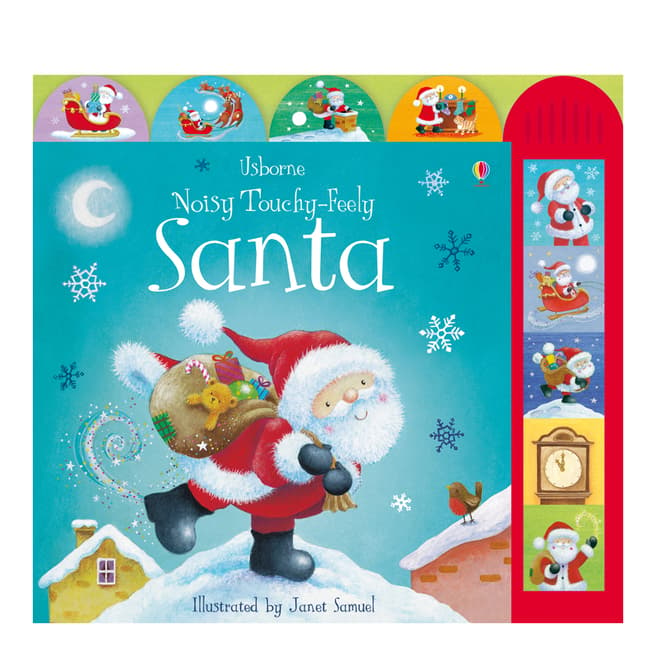Usborne Books Noisy Touchy Feely Santa Book