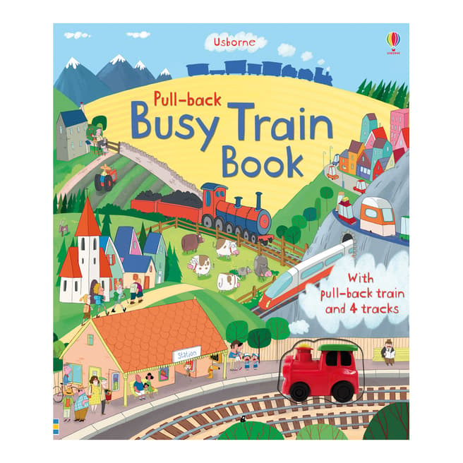 Usborne Books Pull-back: Busy Train Book