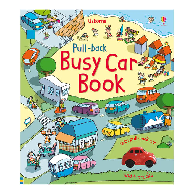 Usborne Books Pull Back Busy Car Book