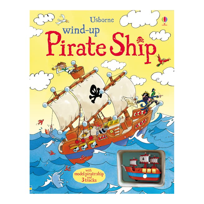 Usborne Books Wind Up Pirate Ship Book