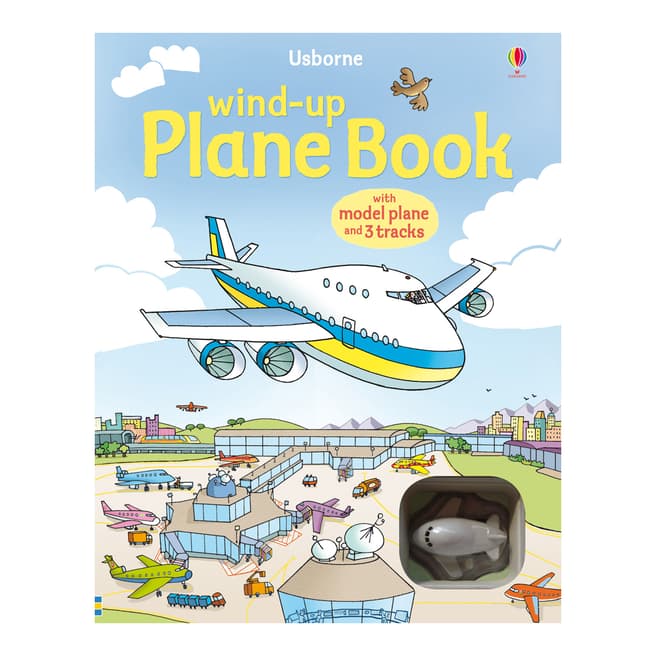 Usborne Books Wind Up Plane Book