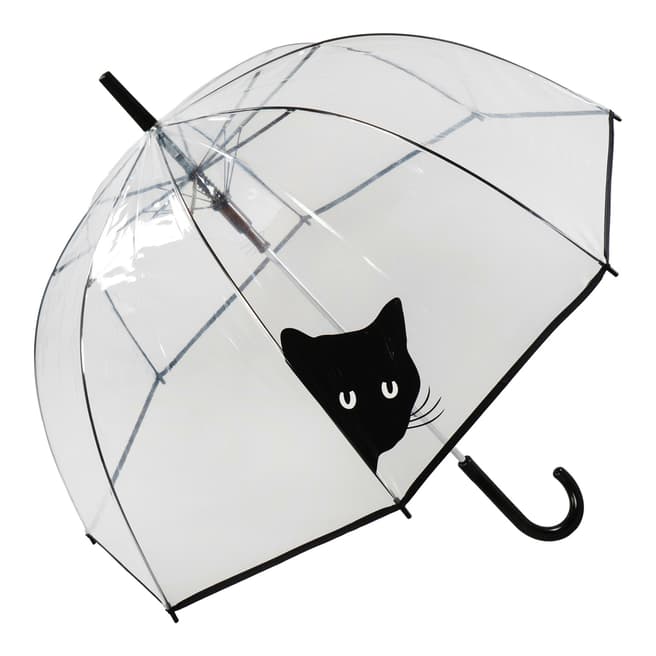 Susino Transparent Peeking Cat Birdcage Umbrella