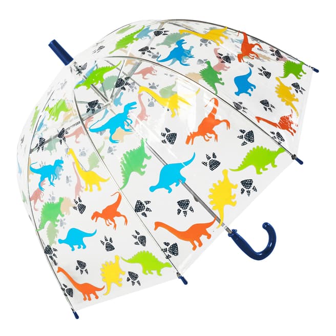 Susino Transparent / Multi Coloured Dinosaur Birdcage Umbrella