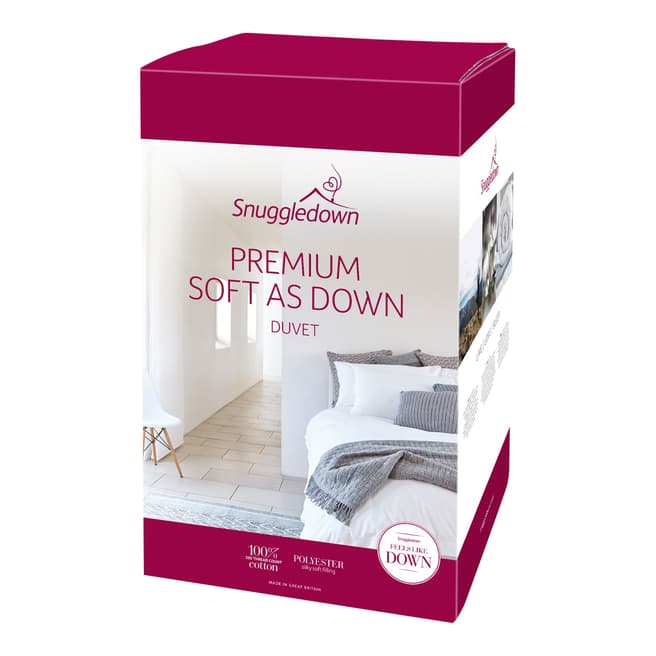 Snuggledown Premium Down Soft All Seasons Double 13.5 (4.5 + 9) Tog Duvet