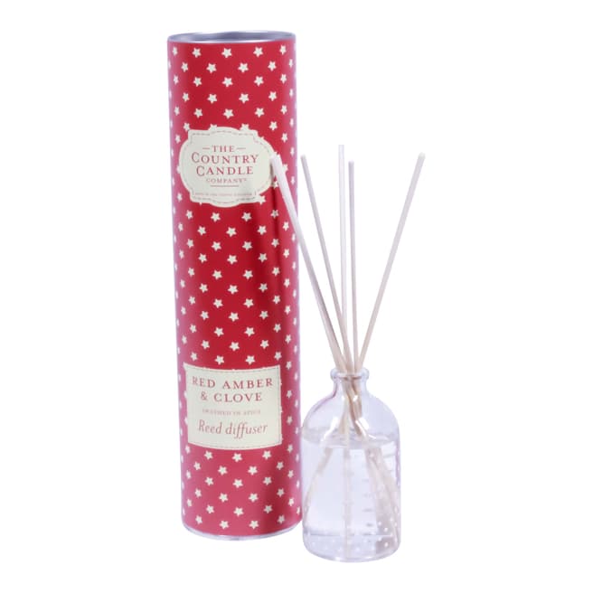 The Country Candle Company Red Amber & Clove Superstars Reed Diffuser