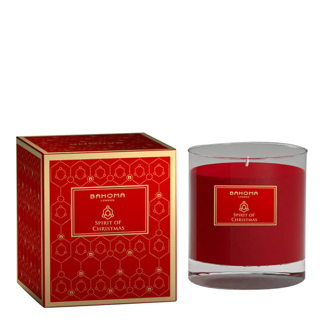 Bahoma Spirit of Christmas Christmas Collection - Glass candle in a box