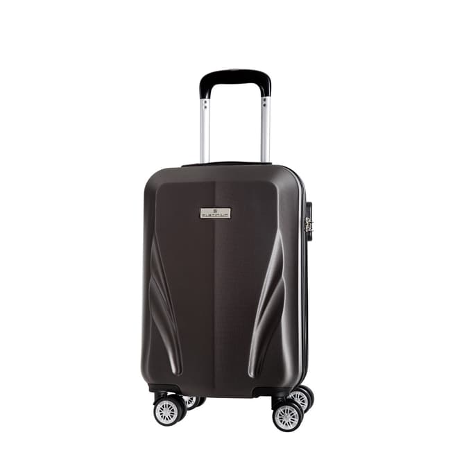 Platinium Grey Islas 8 Wheeled Suitcase 52cm