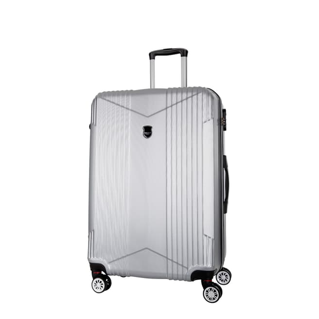 Renoma Silver Scheving 8 Wheeled Suitcase 50cm