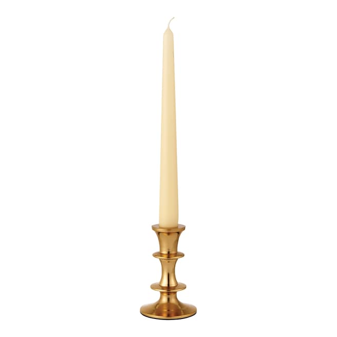 Gallery Living Soft Brass Colwin Small Candlestick Candleholder 
