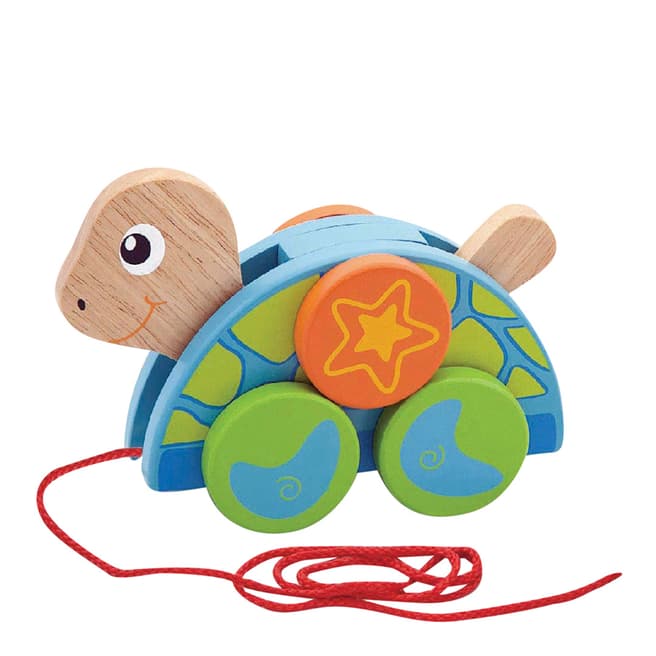 Viga Toys Turtle Pull Along