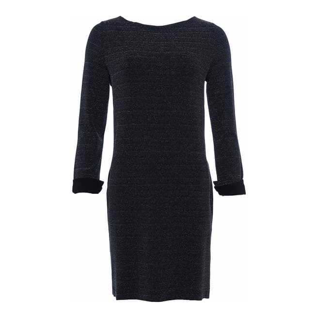 French Connection Black Long Sleeve Dress