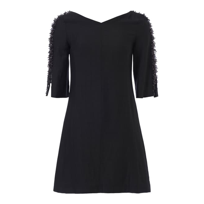 French Connection Black Dominica Dress