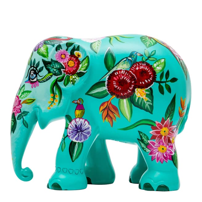 Elephant Parade Multi Tropical Floral Elephant 18cm 
