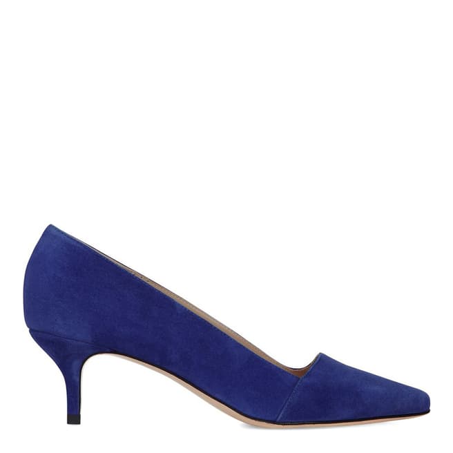 Hobbs London Oxford Blue Suede Hope Court Shoes