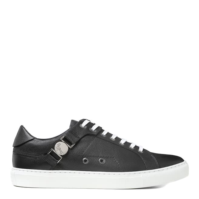 Versace Collection Black Leather Versace Collection Sneakers