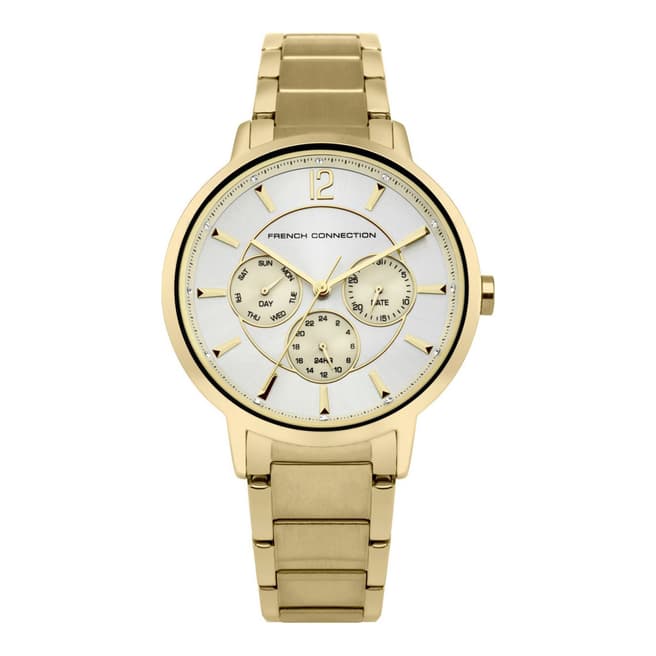 French Connection White Sunray Bracelet Watch