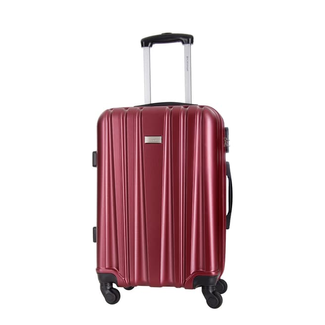 Platinium Bordeaux Akina 4 Wheeled Suitcase 56cm