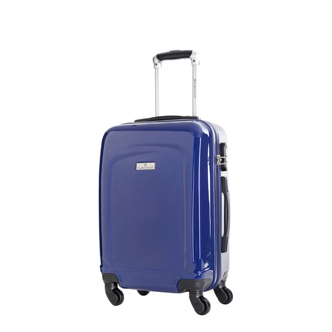 Platinium Marine Blue Clarks 4 Wheeled Suitcase 50cm