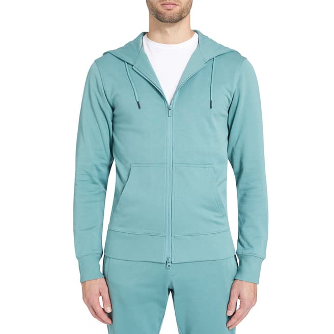 adidas Y-3 Turquoise Zip Sweatshirt