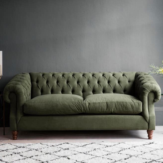 Gallery Living Chiswick Sofa Bed, Standard Double Mattress (Berwick Khaki)