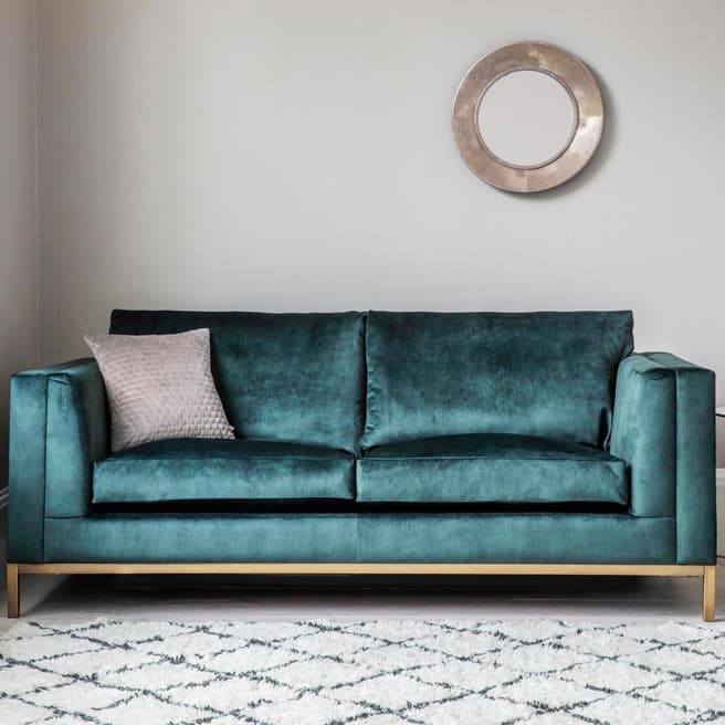 Gallery Living Treyford Sofa Bed, Standard Double Mattress (Longbridge Petrol)