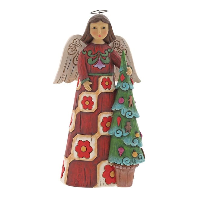 Jim Shore Folklore Angel With Tree