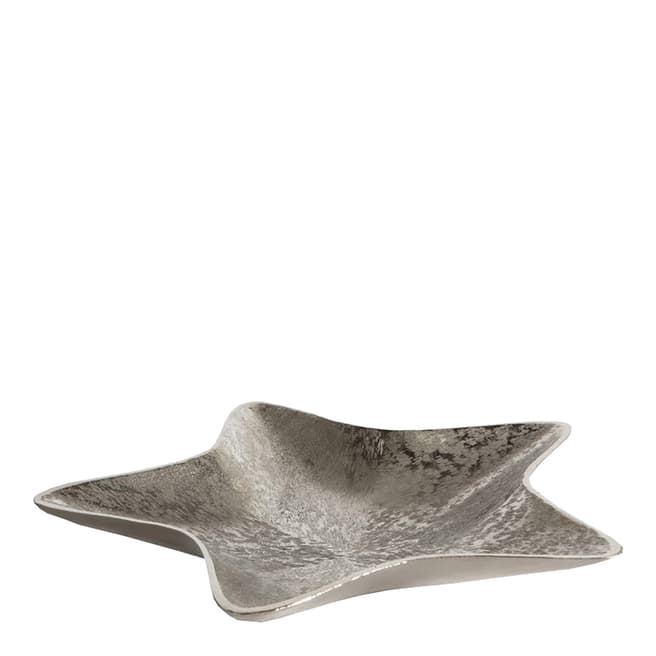 Gallery Living Silver Lana Shallow Star Bowl
