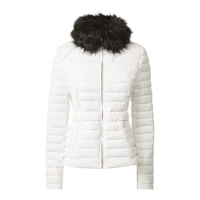 Hunter White Original Fitted Down Jacket