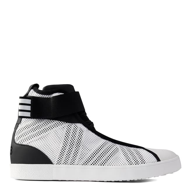 adidas Y-3 White Y-3 Loop Court Hi-Top Sneakers 