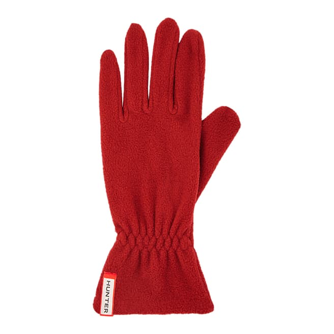 Hunter Red Original Fleece Gloves