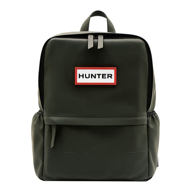 Hunter Dark Olive Original Rubberised Backpack