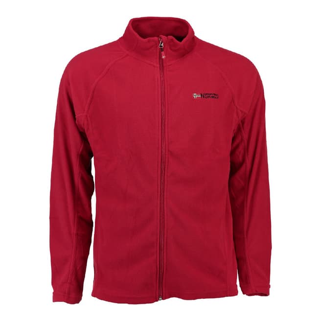 Geographical Norway Boy's Tug Red Fleece