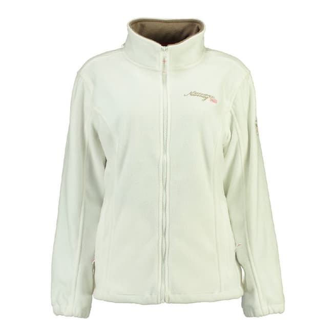 Geographical Norway Girl's Usky Off White Fleece
