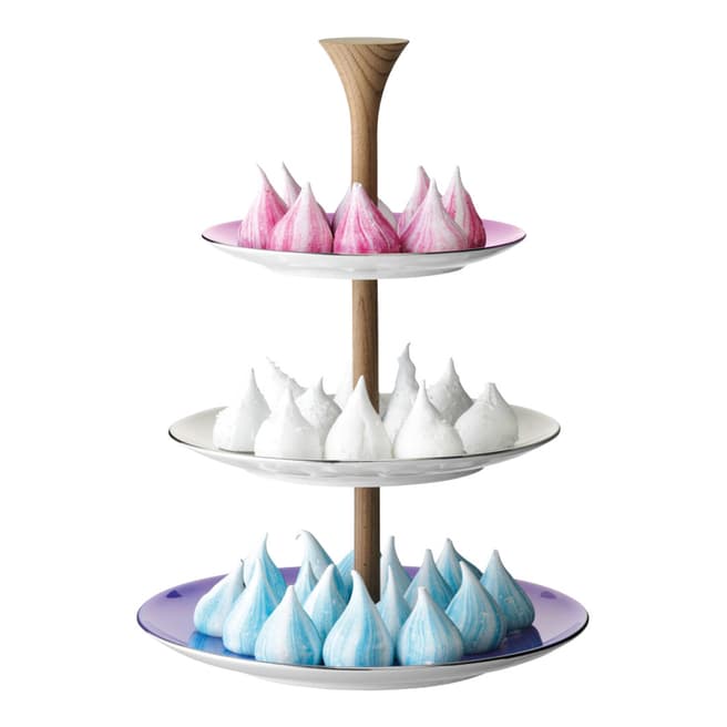 LSA Pastel Polka Tiered Cake Stand