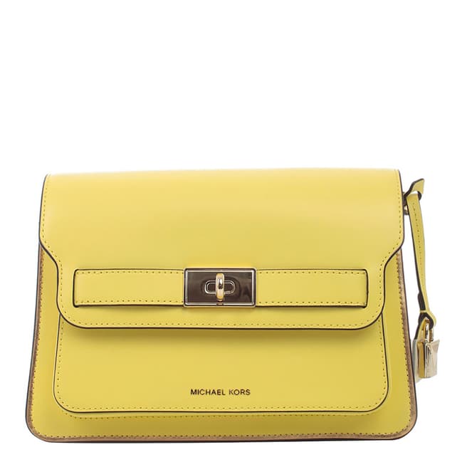 Michael Kors Sunshine Yellow Michael Kors Leather Handbag