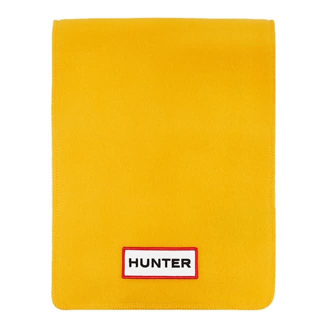 Hunter Little Kids Yellow Original Fleece Scarf