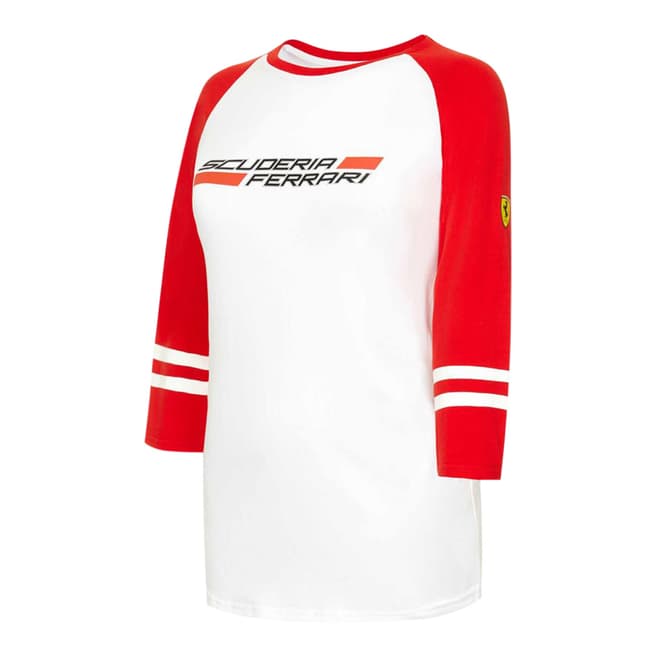 Scuderia Ferrari Women's 3/4 Long Sleeve T-Shirt