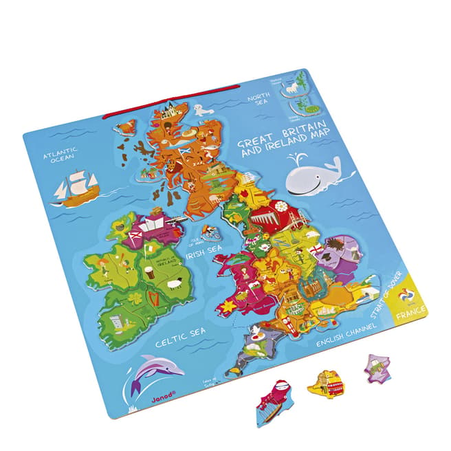 Janod Magnetic UK & Ireland Map