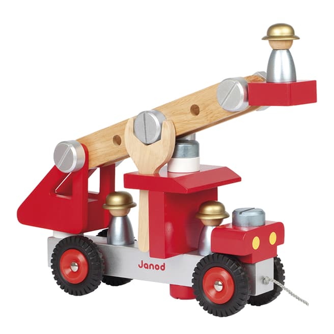 Janod DIY Fire Truck Toy