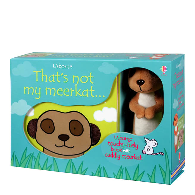 Usborne Books Tha's Not My Meerkat Book and Toy