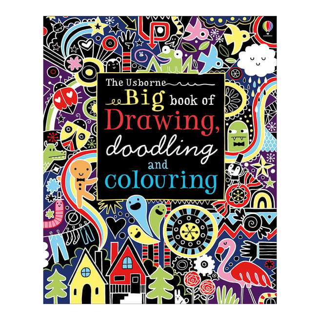 Usborne Books Big Book Of Drawing Doodling and Colouring Book