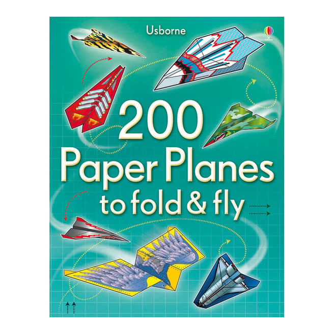 Usborne Books 200 Paper Planes to Fold & Fly Book