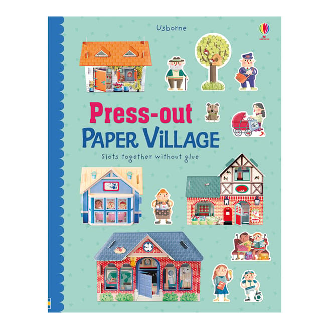 Usborne Books Press Out Paper Village Book