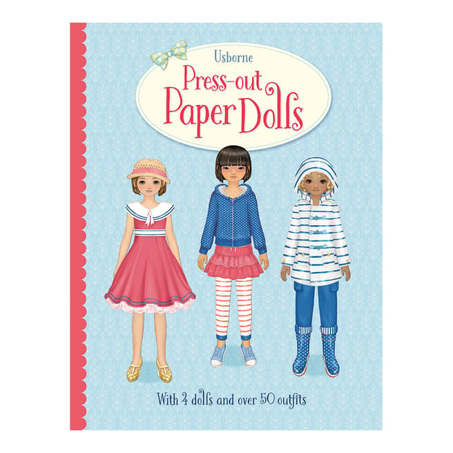 Usborne Books Press Out Paper Dolls Book