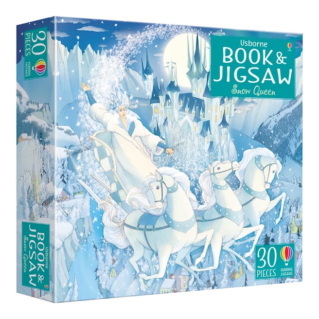 Usborne Books The Snow Queen Picture Book and Jigsaw