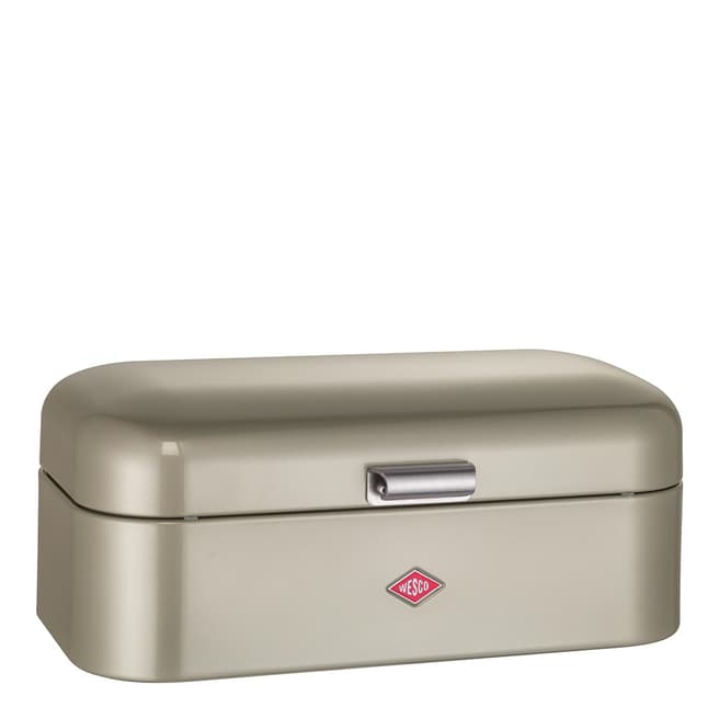 Wesco New Silver Grandy Bread Box