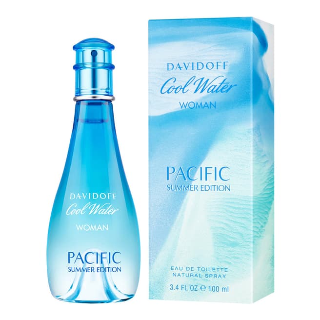 Davidoff Cool Water Woman Pacific  Summer Edtion Edt 100Ml