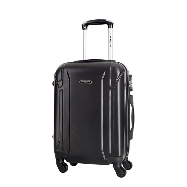 Renoma Black Levy 4 Wheeled Suitcase 60cm