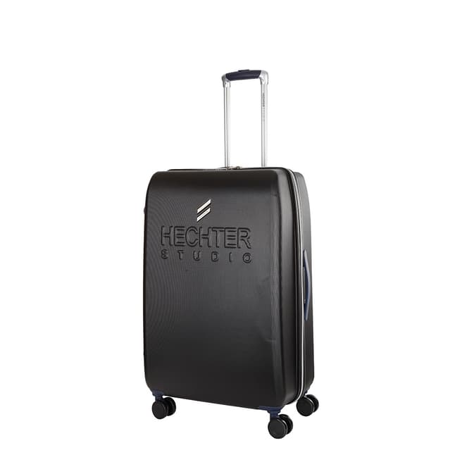 Hechter Black Conti 4 Wheeled Suitcase 53.5cm